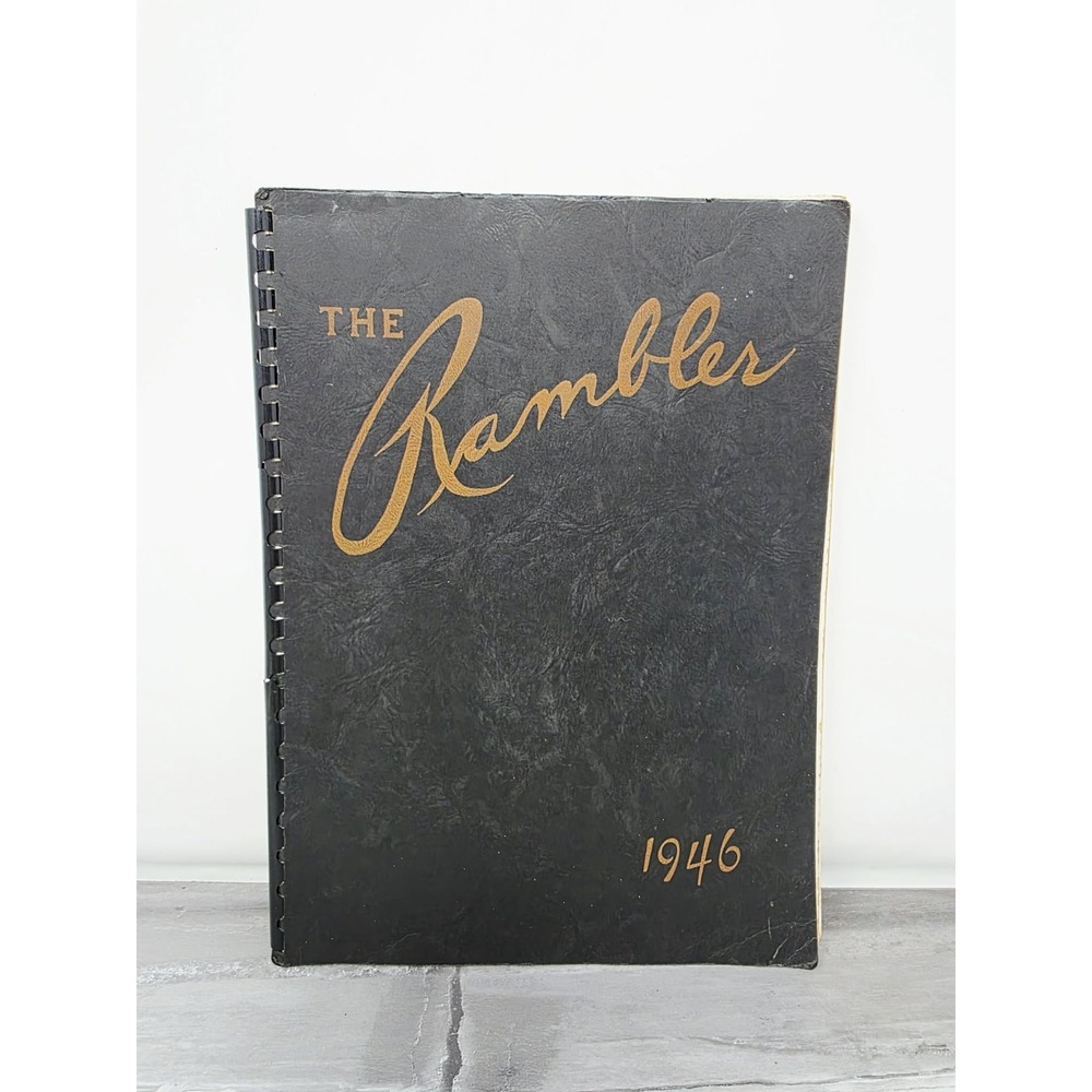 1946 Lafayette High School Yearbook‎ The Rambler Lafayette Georgia SOUTH